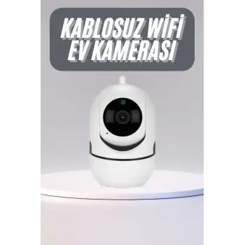 360° Full HD Akıllı Kamera Hareket Sensörlü Wifi Kamera Çocuk Güvenlik Kamerası