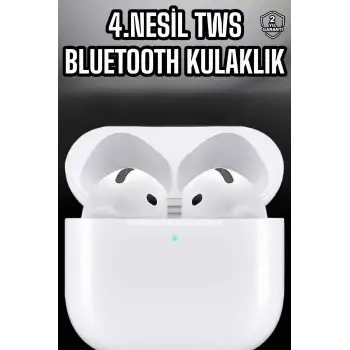 4.Nesil Kaliteli TWS Android ve İOS Uyumlu Mikrofonlu Kulaklık