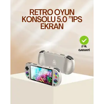 5 IPS Ekranlı Taşınabilir Oyun Konsolu