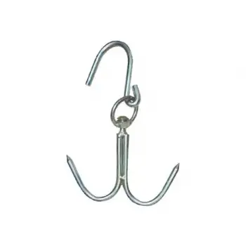 8 Mm Kasap Et Kancası - 239li Dönerli Set - Paslanmaz Çelik - Et İşleme - Hijyenik - Düzenli - Dayanıklı - Uzun Ömürlü