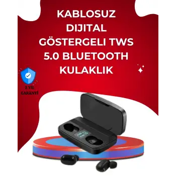 ABS Gövdeli, Hafif ve Uzun Ömürlü Bluetooth Kulaklık