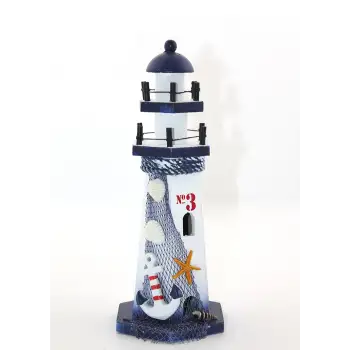 Ahşap Marin Deniz Feneri Model 9