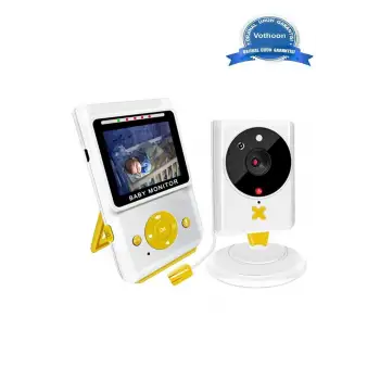 Akıllı Bebek Kamerası Monitörlü Karşılıklı Konuşma Özellikli Sıcaklık İzleme 2.4 İnç Bebek Kamerası