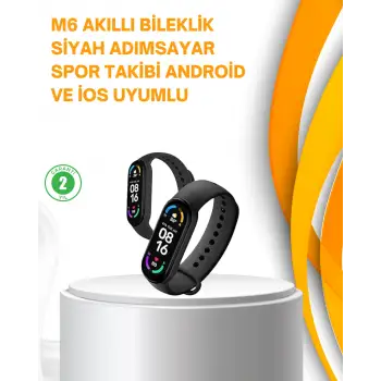 Akıllı Bileklik – Kalp Atışı, Uyku, Adımsayar ve Bildirim Takibi