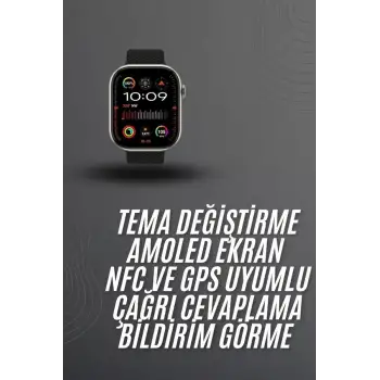 Akıllı saat 2.02 inch Nabız Ölçer Arama Konuşma Müzik Dinleme