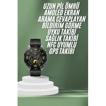 Akıllı Saat 5.0 Bluetooth Bağlantılı Sağlık ve Uyku Takibi Sosyal Medya Girişli