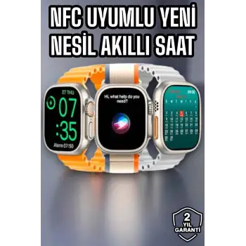 Akıllı Saat Sağlık Takibi Spor Modları ChatGPT Entegrasyon Ve Sesli Asistan