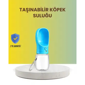 Akıllı Su Akış Kontrollü Köpek Su Matara Taşınabilir Gezdirme Şişesi