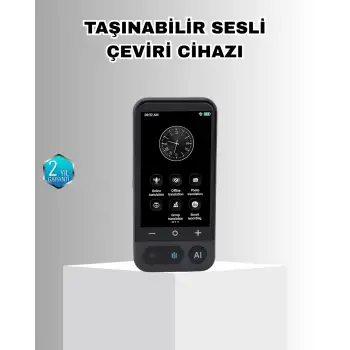 Akıllı Taşınabilir Tercüman – 17 Çevrimdışı, 139 Çevrimiçi Dil Desteği