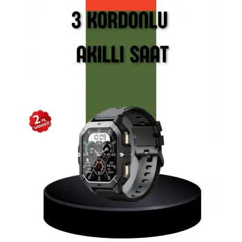 AMOLED Ekranlı Akıllı Saat 10 Gün Pil Ömrü