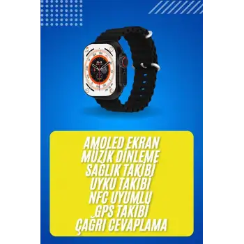 Android ve İOS Uyumlu Arama Konuşma Yapabilen Akıllı Saat