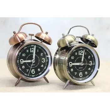 Antik Metal Çalar Saat Model 1