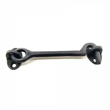 Antika Tarz Dekoratif Pirinç  Çengeli - 13cm, Oksit