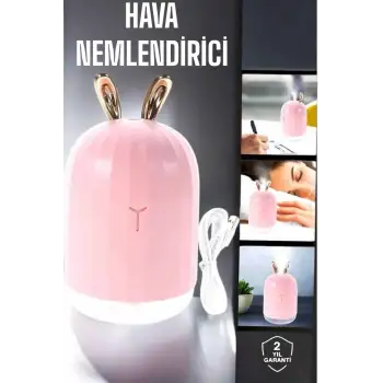 Aromaterapi Hava Temizleyici Buhar Makinesi Taşınabilir Şarjlı