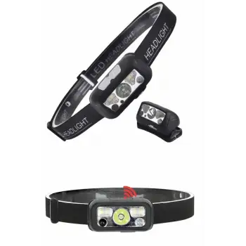 Ayarlanabilir Kafa Lambası Type-C Şarjlı Kompakt Kamp Lambası