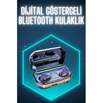 Bluetooth Kulaklık Android ve İOS Uyumlu ANC Özellikli Dijital Şarj Göstergeli
