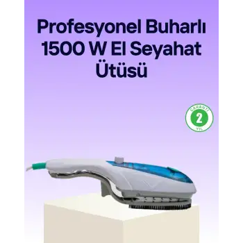 Buharlı Ütü Askıda Kullanım Kolaylığı ile Pratik Çözüm