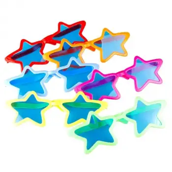 Büyük Yıldız Parti Gözlüğü  Renk 12 ADET