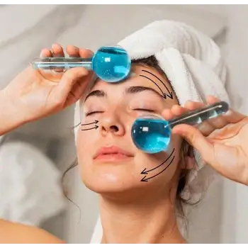 Buz Küresi Soğuk Masaj ve Terapi Topu(leke Önleyici-cilt Pürüzsüzleştirici)