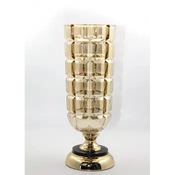 Cam Şamdan Tekli Model 4