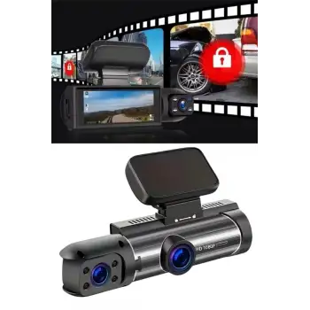 Çift Kameralı Araç Kamerası Ön ve Arka Kameralı