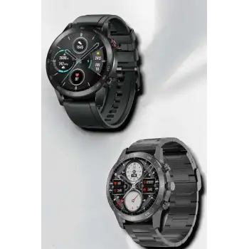 Çift Kordonlu Yüksek Çözünürlüklü Akıllı Saat Uyku İzleyici & Spor Modları