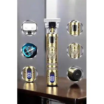 Çizik Tıraş Makinesi Şarjlı Paslanmaz Çelik Bıçaklı Uzun Ömürlü