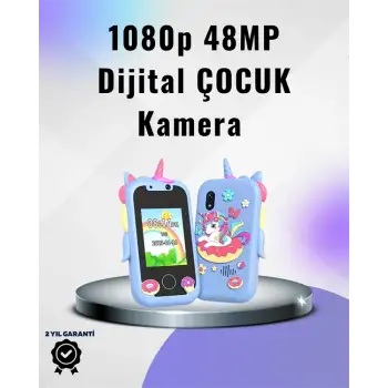 Çocuklar İçin Eğitici ve Eğlenceli Dijital Kamera