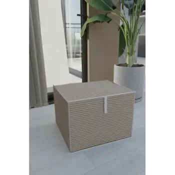 Çok Amaçlı Düzenleyici Kutu Organizer Cırt Cırtlı Hurç Maxi Boy 30cm X 40cm X 50cm (1 Adet) 7644