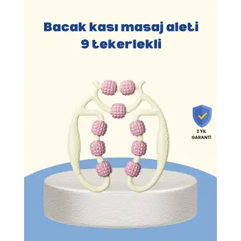 Dayanıklı Plastik Kas Masaj Rulosu Selülit Karşıtı