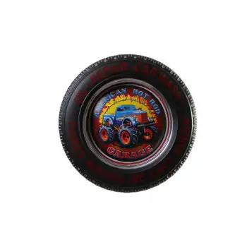 Dekoratif Araba Tekerleği 4x4 Temalı Led Işıklı