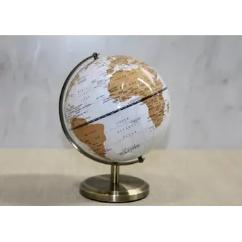 Dekoratif Masa Üstü Dünya Küre Alk3581