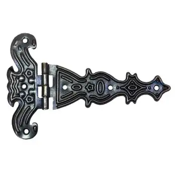 Dekoratif, Sac Tek Kuyruklu Menteşe - 40x68 Mm, Küçük, Eskitme, 100 Adet