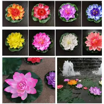 Dekoratif Yapay Lotus Çiçeği