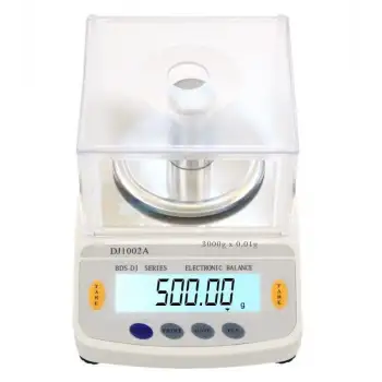 DJ602A Kefeli Hassas Terazi 3000 g Kapasiteli, 0.01 g Hassasiyetle Profesyonel Ölçüm