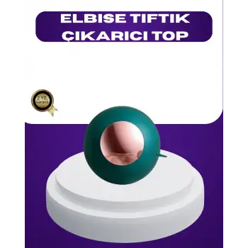 Elbise Tiftik Çıkarıcı Top – Yeniden Kullanılabilir ve Yıkanabilir