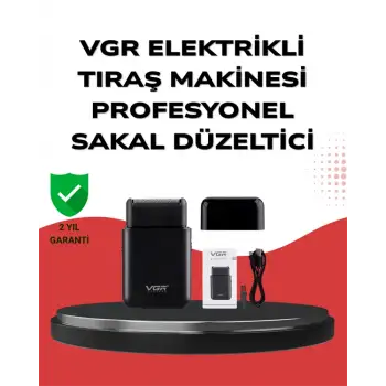 Elektrikli Tıraş Aleti – Hassas Kesim, Kolay Temizlik, Cilt Dostu