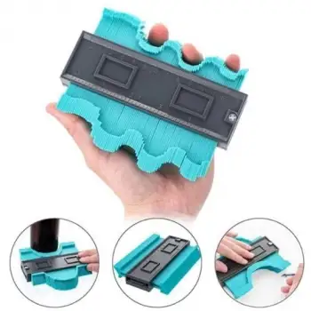 Epilons® Çok Fonksiyonlu Plastik Kontur Ölçüm Cihazı Ahşap Fayans Şekillendirme Kalıbı