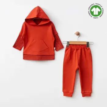 Eslenza Baby Organik 2li Takım 0051 Kiremit