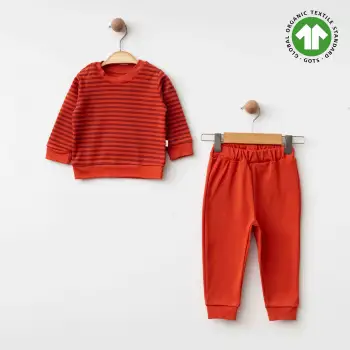 Eslenza Baby Organik 2li Takım 0054 Kiremit