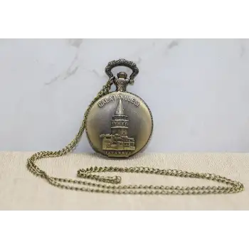 Galata Kulesi Tasarımlı Köstekli Saat