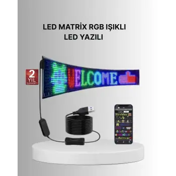 Gece Kullanıma Uygun  Pixel RGB LED Panel Es Atmosfer Işığı