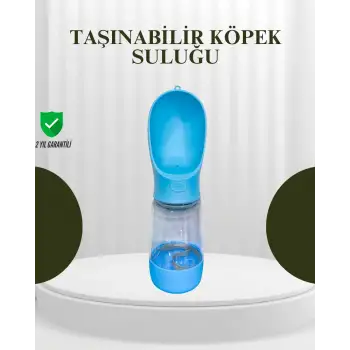 Gıda Sınıfı Malzemeli Evcil Hayvan Su Şişesi BPA İçermez Tek Tuş Kontrol