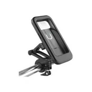 Gidon Bağlantılı Su Geçirmez Mıknatıslı Motorsiklet Telefon Tutucu