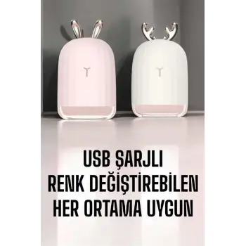 Hava Nemlendirici Aromaterapi Hava Temizleyici Renk Değiştirebilen