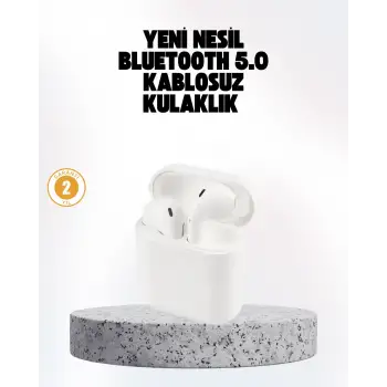 Hızlı Şarj Destekli 2. Nesil Bluetooth 5.0 Ergonomik Kulaklık