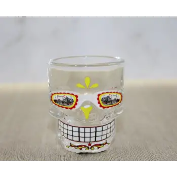 İstanbul Temalı Cam Kurukafa Shot Bardak