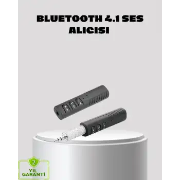 Kablosuz Bluetooth Ses Adaptörü 4.1 Teknolojili ve 10m Menzilli