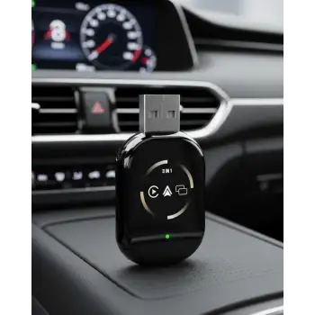 Kablosuz CarPlay Android Auto Adaptörü Otomatik Eşleşme