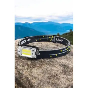 Kafa Lambası Kamp Feneri Balıkçı Feneri Başlıklı Suya Dayanıklı